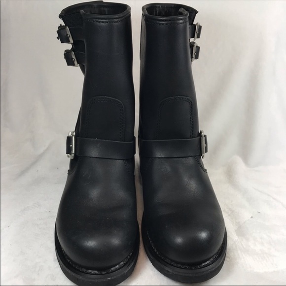 - Moto boots by River Road Twin Buckle Engin… - Picture 3 of 8